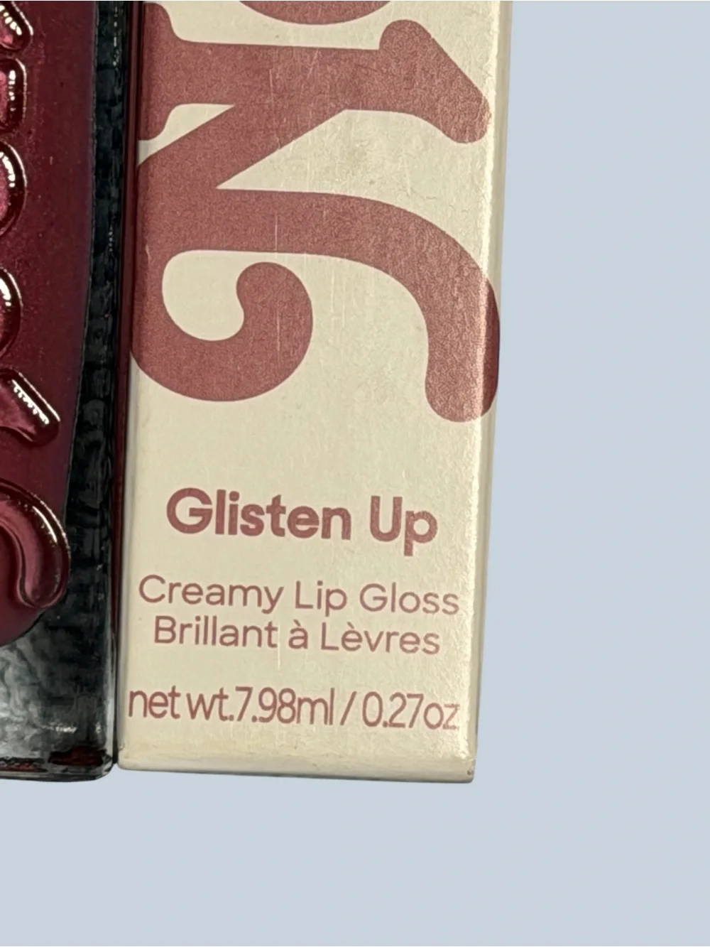 Neen Glisten Up Creamy Lip Gloss - DUSK- Deep Berry- NIB